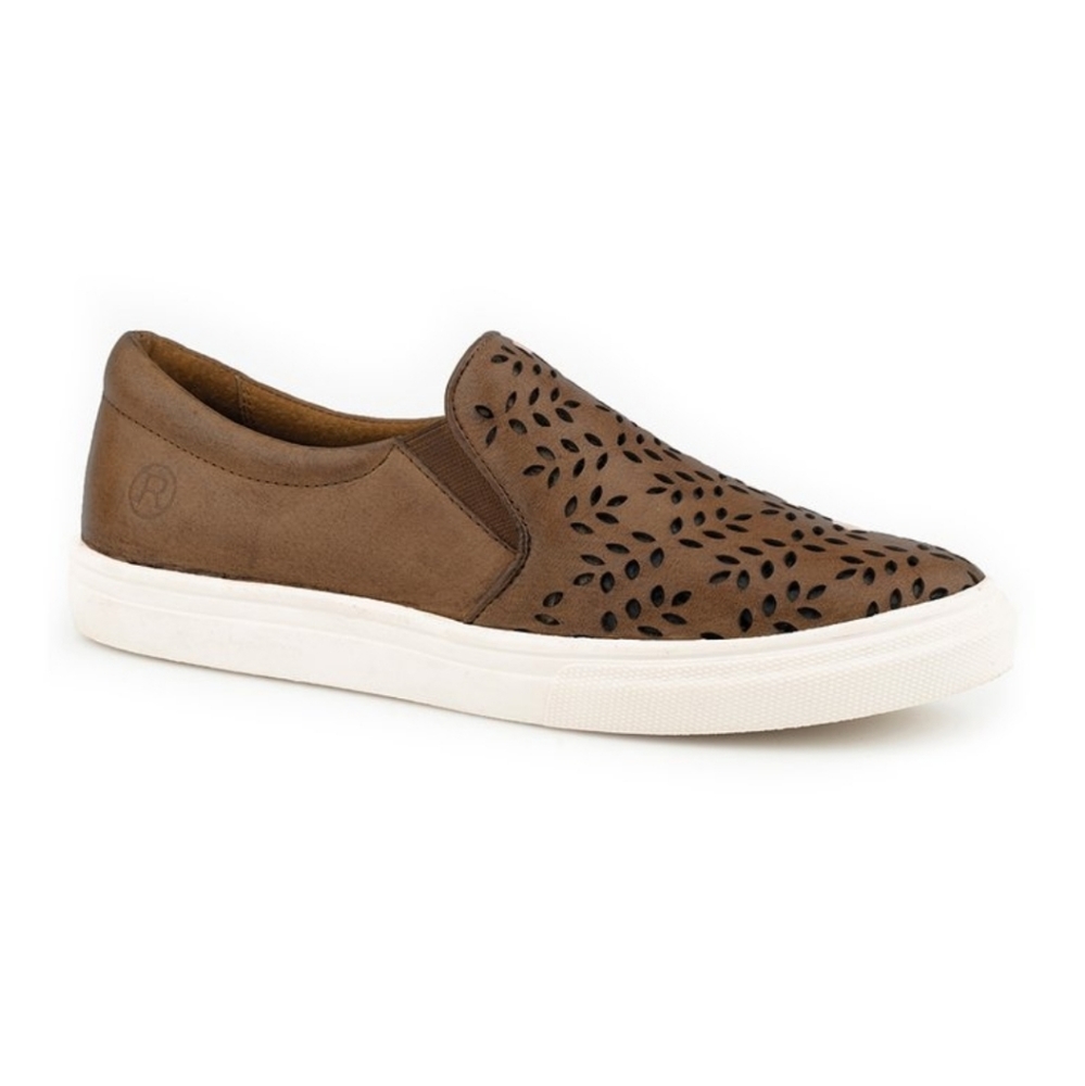 Roper leather moccasin